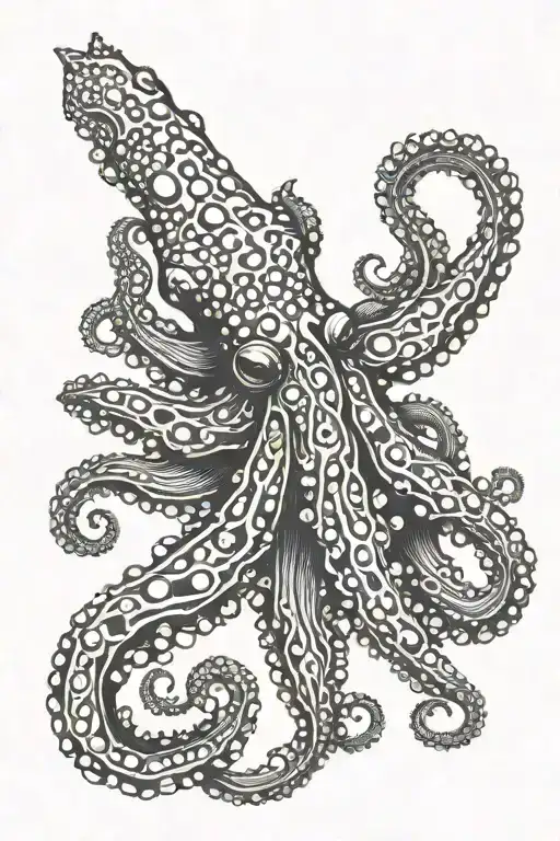 blue ringed octopus tattoo design idea