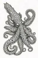 blue ringed octopus tattoo design idea