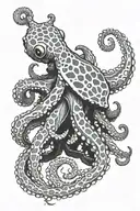 blue ringed octopus tattoo design idea