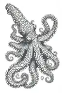 blue ringed octopus tattoo design idea