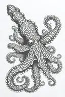 blue ringed octopus tattoo design idea