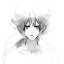 ayanami rei, angry, face tattoo design idea