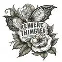 Text saying remember one thing through every dark night there’s a bright day after that so no matter how hard it get sti tattoo design idea