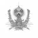 Juárez cholo design  tattoo design idea