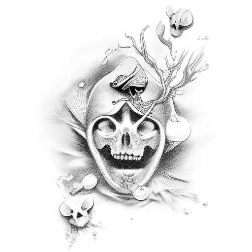 cancer free mom  tattoo design idea