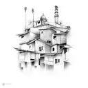 favelas tattoo design idea