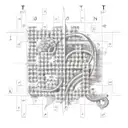 Crossword Puzzle tattoo design idea