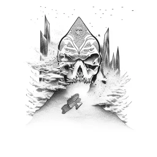 pacific northwest tattoo design idea