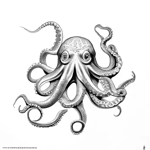 octopus 1993 tattoo design idea
