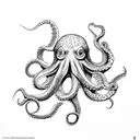 octopus 1993 tattoo design idea