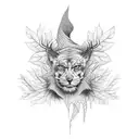 nature sleeve  tattoo design idea