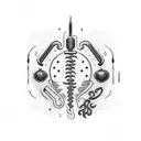 bbq tattoo design idea