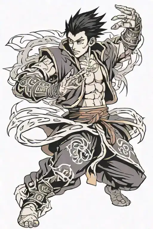 y2k zuko tattoo design idea