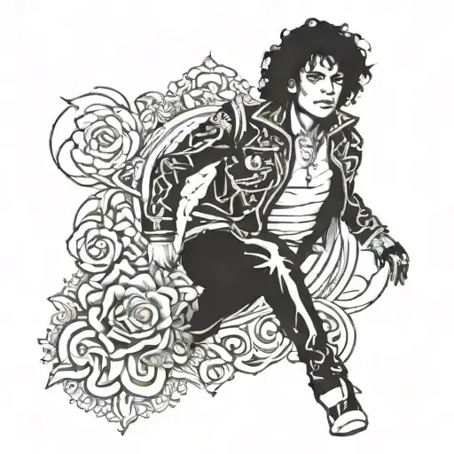 Michael Jackson  tattoo design idea