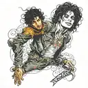 Michael Jackson  tattoo design idea