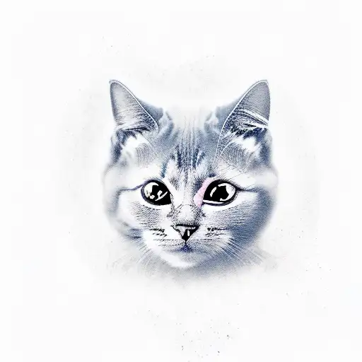 Alexièn name,  logo, exact characters, handwriting font style, background with an evil cat tattoo design idea