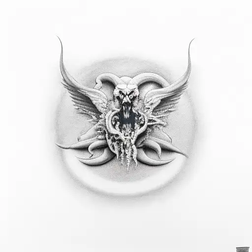 God Eros tattoo design idea