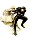 Guts fighting Griffith tattoo design idea