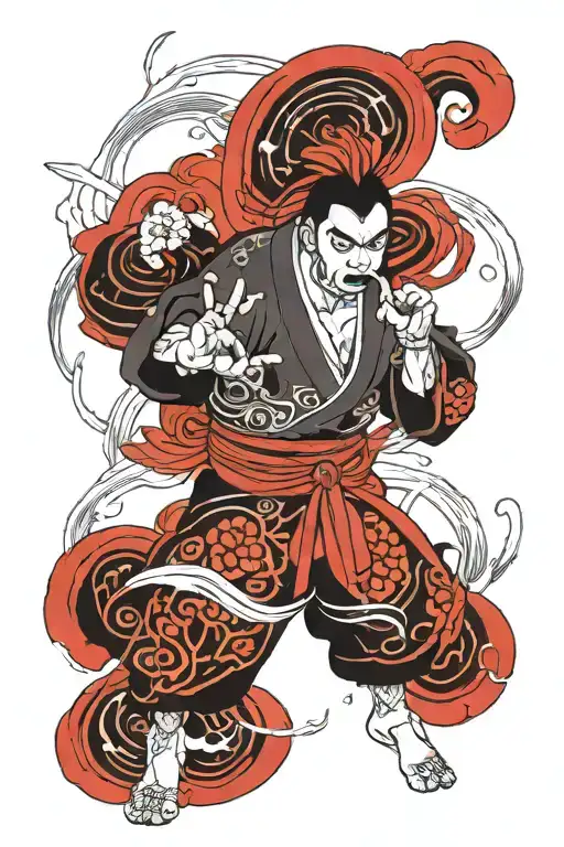 akatsuki tattoo design idea