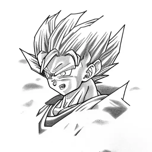 Dragon Ball Z tattoo design idea