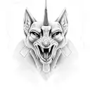 Anubis tattoo design idea