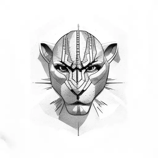 rocky balboa wakanda tattoo design idea