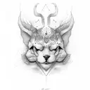 comfortably numb tattoo design idea