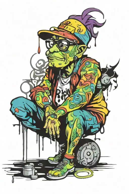 What are you looking at, fool? tattoo design idea