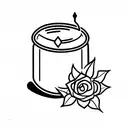 honey pot tattoo design idea