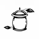 honey pot tattoo design idea