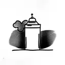 honey pot tattoo design idea