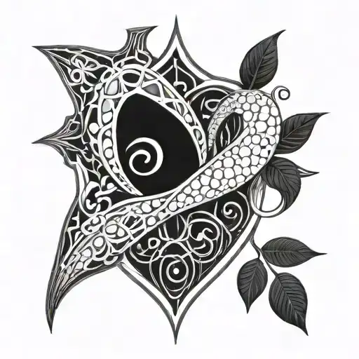 biology symbol tattoo design idea