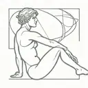 Orpheus looking back tattoo design idea