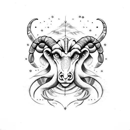 aries scorpio taurus  tattoo design idea