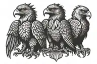 polish Eagles   tattoo design idea