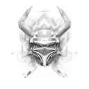 motorbike tattoo design idea