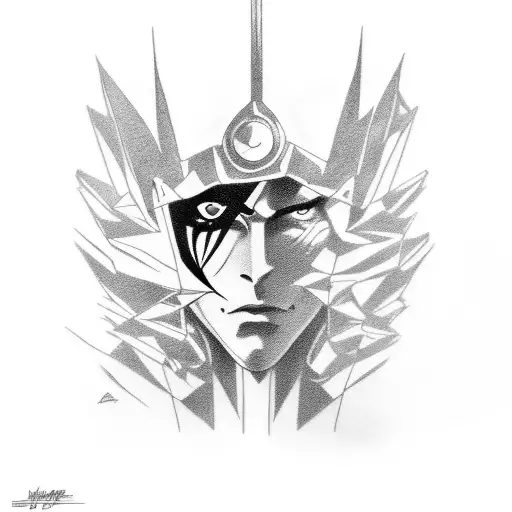 manga, brazo izquierdo, con elemento del grupo Kiss, The Rolling Stones, INXS, David Bowie, tattoo design idea