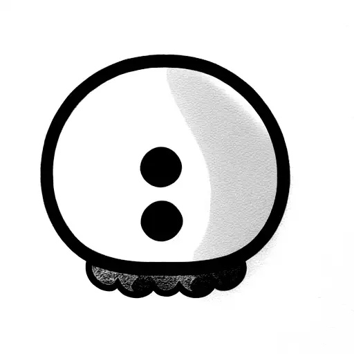 1-up  Mushroom from Super Mario tattoo design idea