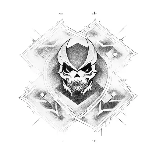 league tattoo design idea