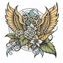 UNDEFEATED tattoo design idea