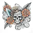 UNDEFEATED tattoo design idea