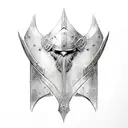 Viking's armor tattoo design idea