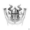 Viking' s Armor tattoo design idea