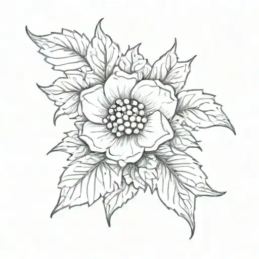 blackberry jezel tattoo design idea