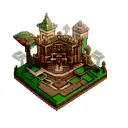 Minecraft Enchanted Mending Book tattoo design idea