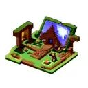 Minecraft Enchanted Mending Book tattoo design idea