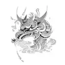 kirin tattoo design idea
