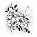 Cherry Blossom tattoo design idea