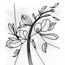 Cherry Blossom tattoo design idea