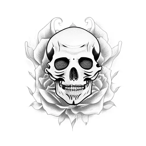 el mariachi muerte tattoo design idea